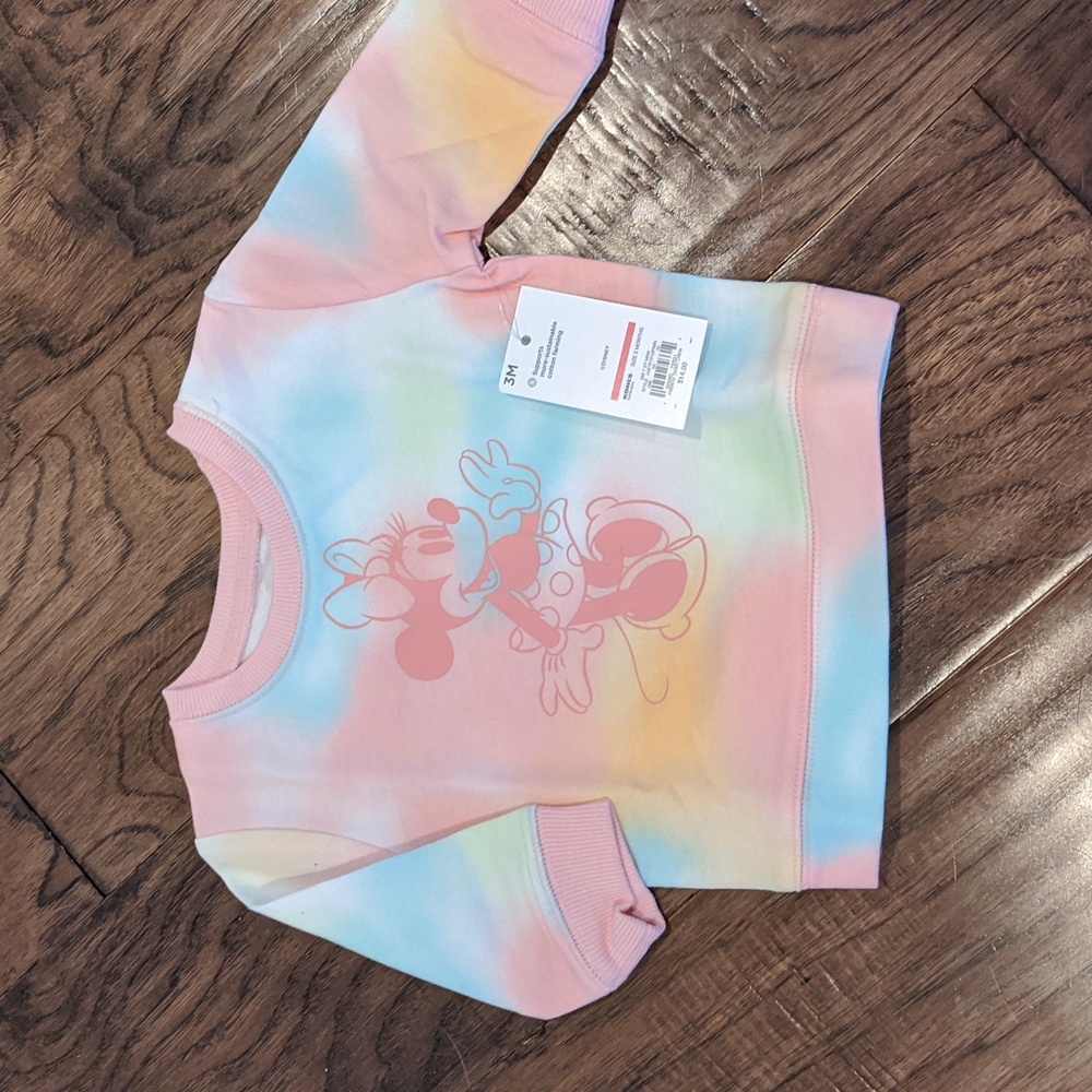 3 Month Minnie Mouse Sweatshirt